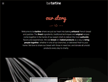 Tablet Screenshot of bar-tartine.com